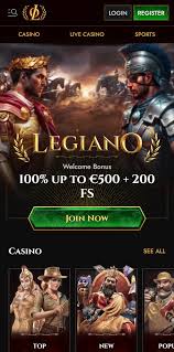 Legiano Casino: Erfahrungsbericht zur Online-Videospielplattform
